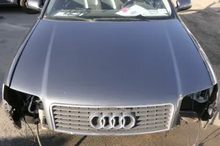 Audi A6 4B Motorhaube Klappe vorn Facelift (ab. Mitte 2002) grau LX7Z delphingra - Bild 1