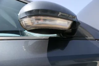 VW Passat 3C elektrischer Spiegel Außenspiegel rechts grau blau LK7X anklappbar - Bild 2