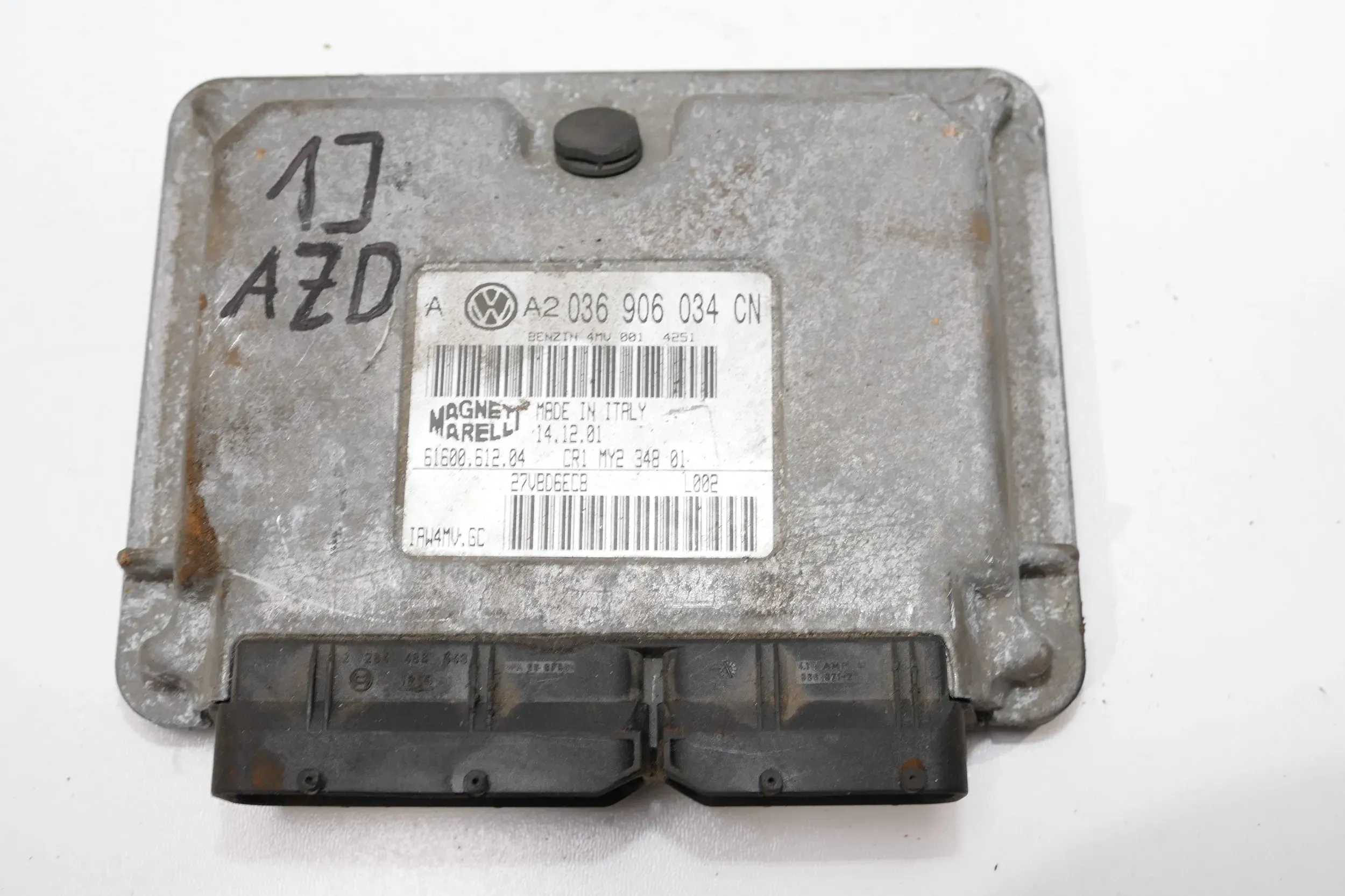 VW Golf 4 Bora Steuergerät Motor 036906034CN 1,6 16V 77kw 105PS AUS Motor - Bild 1