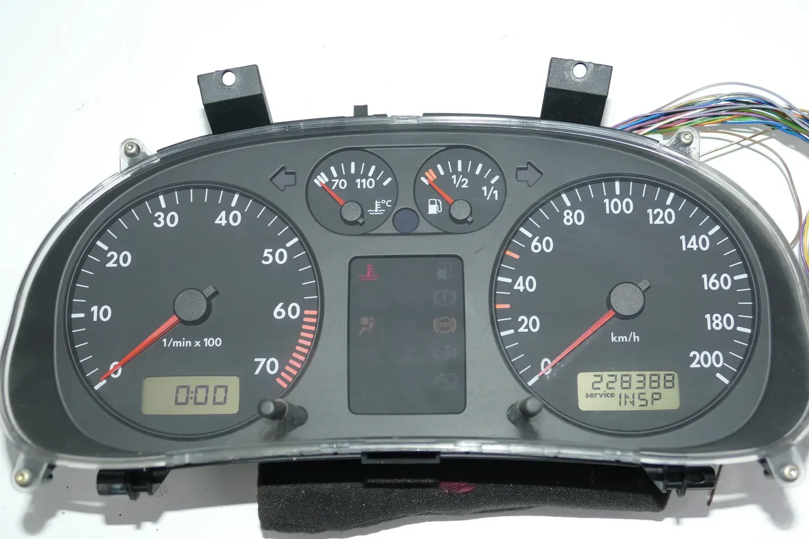 Seat Arosa Tacho Tachometer Kombiinstrument 228000km 6H0919860 Benziner 1,0 50PS - Bild 1