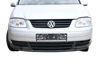 VW Touran 1T Stoßstange vorne Frontstoßstange Stoßfänger silber LA7W - Bild 1