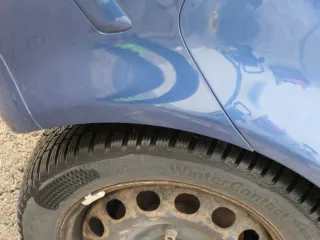 A3 8P Stoßstange Heckstoßstange Stoßfänger hinten 2/3-Türer blau LZ5C - Bild 3