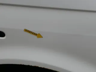 VW T5 7E 2 Facelift Kotflügel vorne rechts weiß R902 7H0821102E - Bild 3