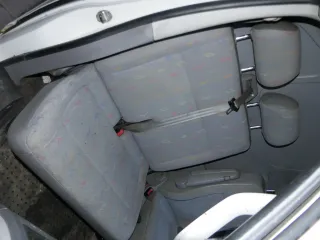 T5 Sitz vorne rechts Beifahrersitz Sitzbank Doppelsitz mit Sitzkonsole + Kopfstü - Bild 1