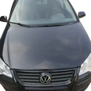 VW Polo 9N3 Cross Motorhaube KLappe vorne schwarz LC9Z - Bild 1