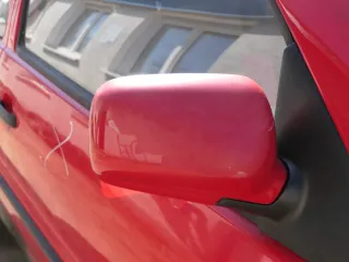 VW Polo 6N elektrisch elektrischer Spiegel Außenspiegel rechts rot LP3G - Bild 2