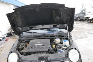 VW Lupo Motorhaube Klappe Frontklappe Haube vorne schwarz L041 uni - Bild 2
