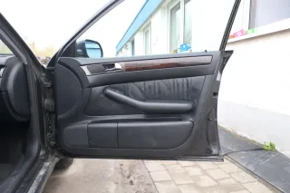 1x Audi A6 4B Türverkleidung Verkleidung Tür vorne rechts Leder onyx - Bild 1