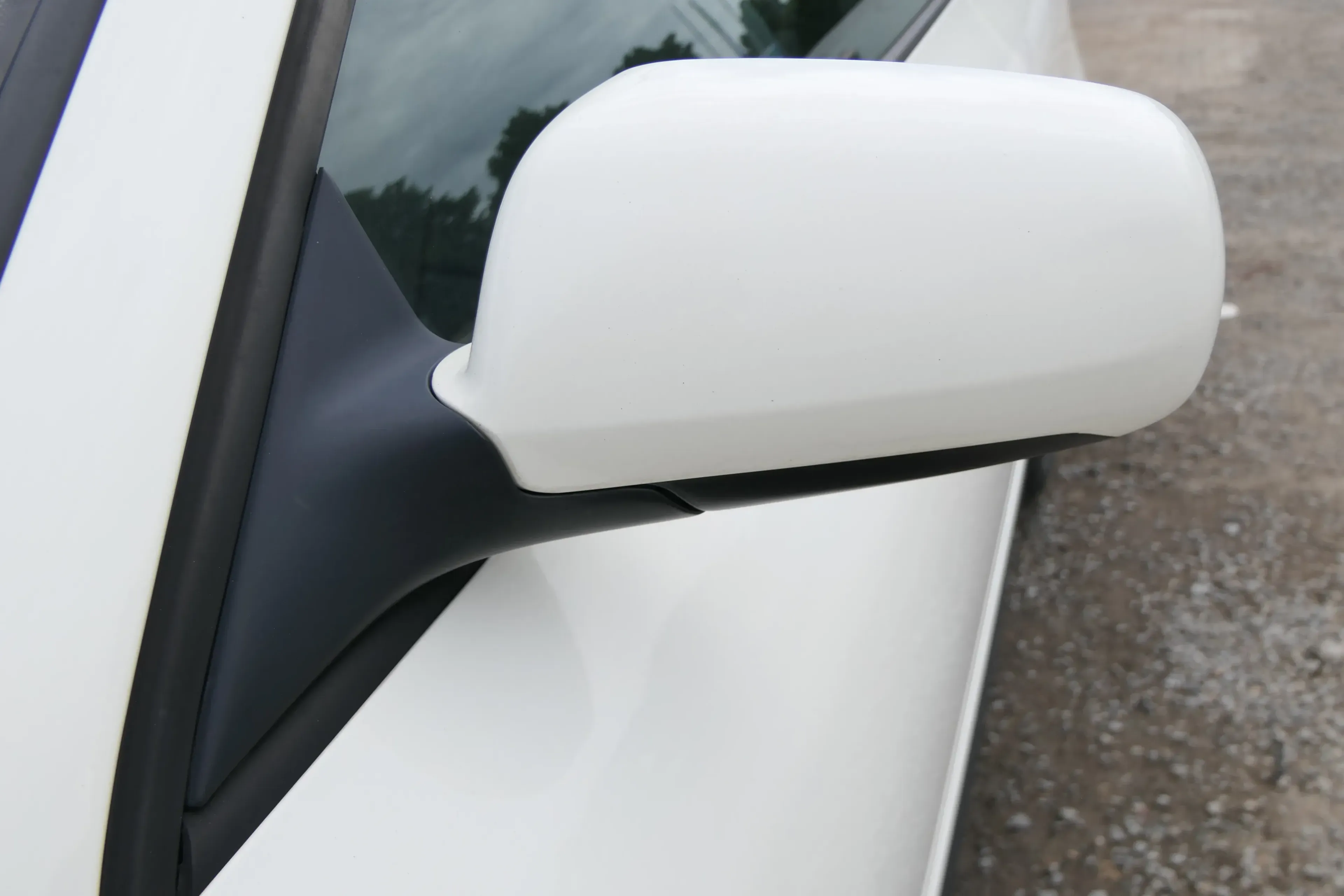 Audi A3 8L elektrischer Spiegel Außenspiegel links mit Glas weiß LY9G - Bild 1