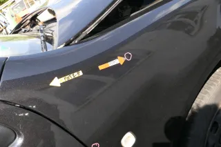 Skoda Fabia 6Y Kotflügel vorne rechts schwarz LF9R auch Kombi - Bild 4