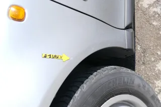 Audi A3 8L Kotflügel vorne links grau silber LY7M - Bild 4