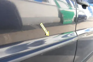 VW Polo 6N 6N2 Tür hinten rechts schwarz LC9Z 4/5-Türer - Bild 5