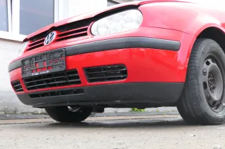VW Golf 4 1J Stoßstange vorne Stoßfänger vorn rot LP3G - Bild 4