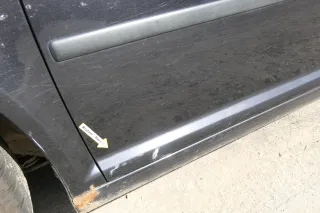 VW Golf 4 Bora Tür vorne links Fahrertür 4/5-Türer Kombi Variant schwarz LC9Z - Bild 3