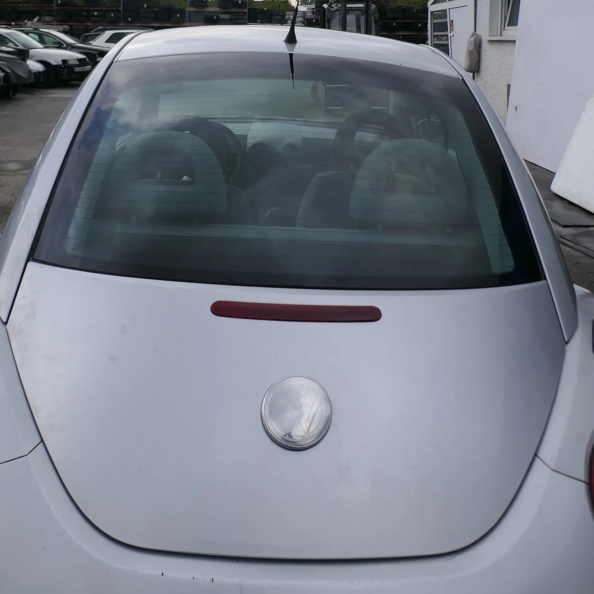 Beetle 1C 9C Heckklappe mit Scheibe Klappe hinten grau silber LG9R (ohneSchlo - Bild 1