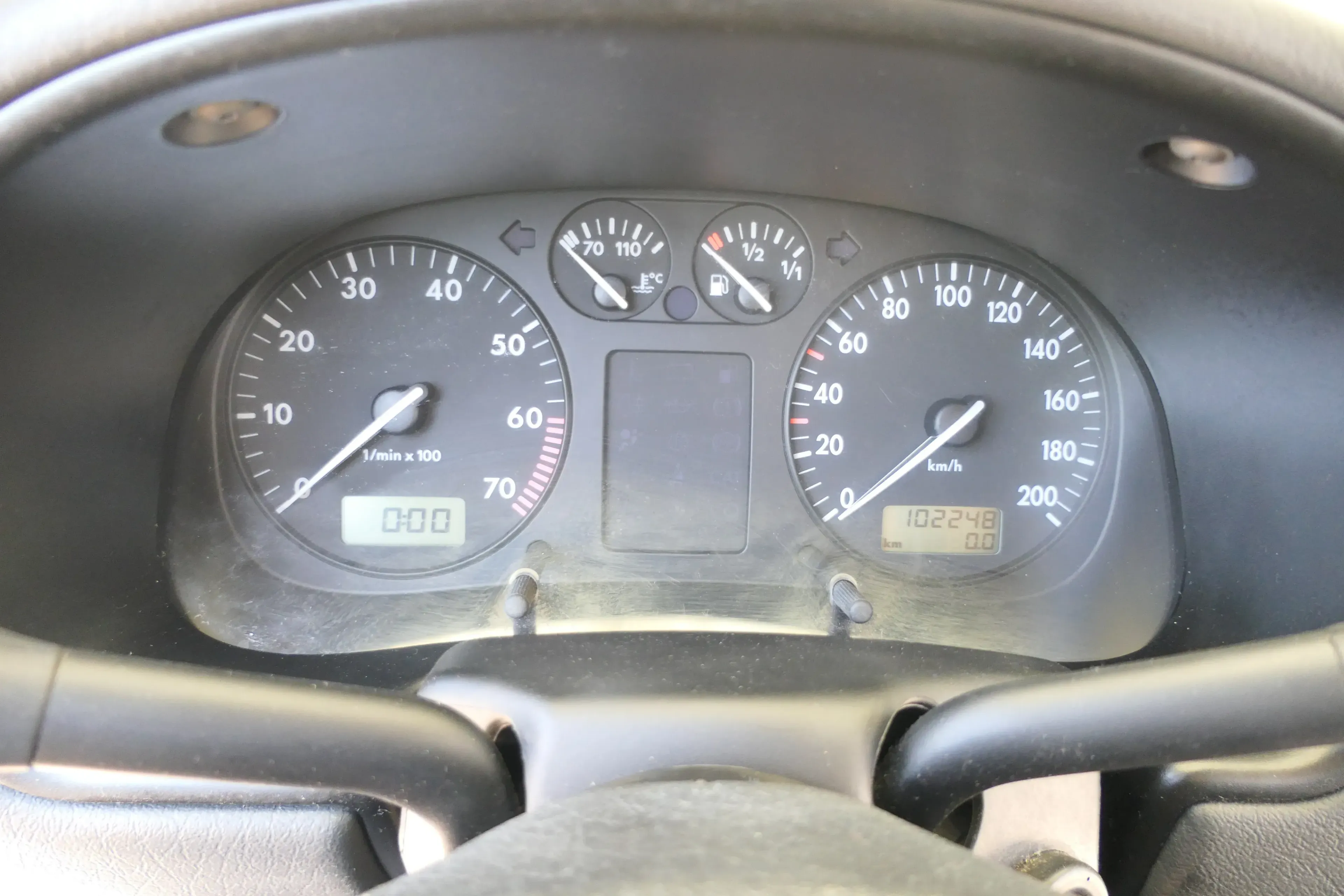 VW Polo 6N Tacho Tachometer Kombiinstrument 102.000km 6N0919860T 6N0919860R - Bild 1