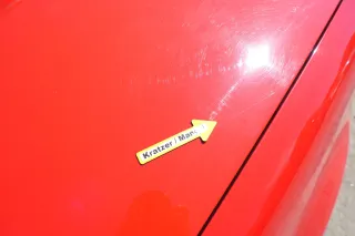 VW Golf 4 Motorhaube Haube Klappe vorne rot LP3G - Bild 2