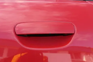 Audi A4 B5 Tür nur Türblatt hinten links rot LY3H - Facelift - Bild 2