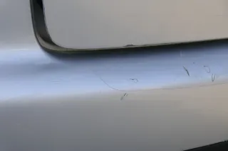 VW Touran 1T Stoßstange hinten Heckstoßstange Stoßfänger silber grau LA7W metall - Bild 6