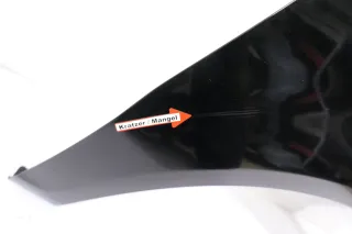 VW Fox 5Z Kotflügel vorne rechts schwarz L041 - Bild 7