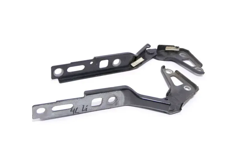2x Audi Q7 4L Scharniere für Motorhaube Klappe grau LZ7L links + rechts - Bild 1