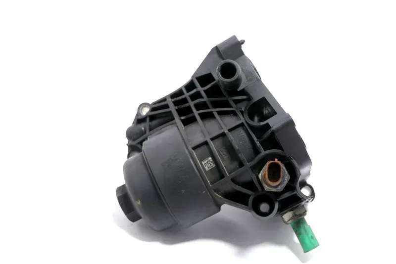 VW Golf Caddy Crafter Ölfiltergehäuse Flansch 03N115389A 03N115389B  ## - Bild 1
