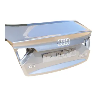 Audi A5 8T Heckklappe Kofferraumdeckel grau LX7R Facelift ORIGINAL von Neuwagen - Bild 3
