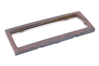 VW Passat 3B Golf 4 Rahmen Dekor Holz Holzoptik Wallnuss 1J0907047F - Bild 3