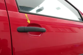 VW Golf 4 Bora Tür vorne rechts Beifahrertür 4/5-Türer+Kombi Variant rot LY3D - Bild 7