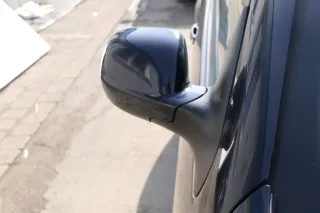 VW Bora Golf 4 elektrischer Spiegel Außenspiegel rechts mit Glas blau LC5M - Bild 1