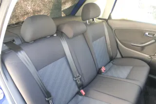 Seat Ibiza 6L Rückbank Rücksitzbank Sitz mit Kopfstütze Sitzbank 3-Punkt Sitze - Bild 8