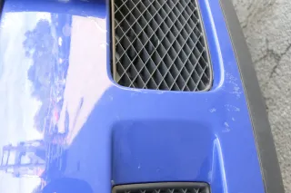 VW Polo 6N2 Stoßstange vorne Frontstoßstange Stoßfänger blau LA5C +Grill - Bild 6