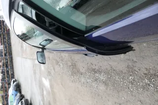 VW Polo 9N 9N3 Tür vorne links Fahrertür 2/3-Türer blau LB5N ohneAnbautei - Bild 2