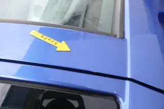 VW Golf 4 Tür vorne rechts Beifahrertür 2/3-Türer blau LW5Y ohnAnbauteile - Bild 2