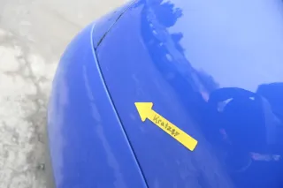 VW Lupo 6X Kotflügel vorne links blau LW5Z - Bild 5