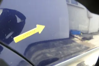 VW Passat 3B 3BG 3B6 Kombi Avant Tür hinten rechts mit Scheibe blau LB5N - Bild 7