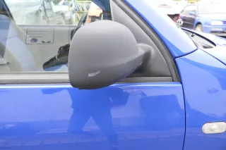VW Lupo Arosa manueller Spiegel Außenspiegel rechts manuell schwarz matt t - Bild 2