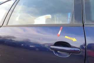 Passat 3B 3BG 3B6 Kombi Variant Tür hinten links blau LB5N - Bild 5