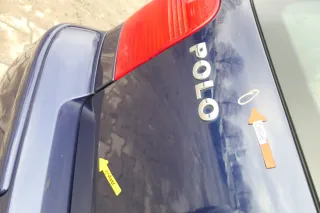 Polo 6N2 Heckklappe Klappe hinten Kofferraumklappe blau LB5N Scheibe - Bild 7