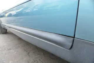 Audi A6 4B C5 Tür nur Türblatt vorne rechts Beifahrertür  grün blau LX6V jaspisg - Bild 5