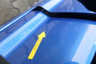 VW Touran 1T 1T3 Tür hinten links blau LA5X und Scheibe ohne Anbauteile - Bild 11