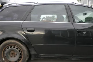 Audi A6 4B C5 Tür Türblatt hinten rechts schwarz LY9B - Bild 1