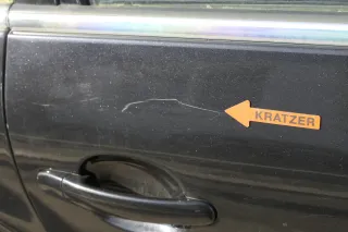 VW Passat 3B 3BG Kombi Variant Tür hinten rechts schwarz LC9Z - Bild 2