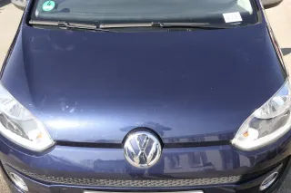 VW Up 4D 1S Motorhaube Klappe vorne blau LH5X Frontklappe Klappe Haube - Bild 1