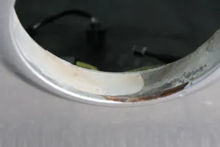VW Golf 5 V Heckklappe hinten Kofferraumklappe mit Scheibe silber LA7W reflexsil - Bild 3