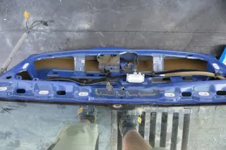 VW Polo 6N2 Heckklappe Klappe hinten Kofferraumklappe blau LA5C - Scheibe - Bild 2