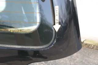 VW Lupo 6X Heckklappe hinten Klappe Kofferraumklappe Scheibe schwarz uni L041 - Bild 5