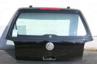 VW Lupo 6X Heckklappe hinten Klappe Kofferraumklappe Scheibe schwarz uni L041 - Bild 1