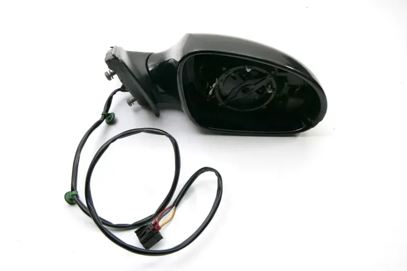 VW Passat 3C elektrischer Spiegel Außenspiegel rechts ohne Glas Blinke LC9X - Bild 1