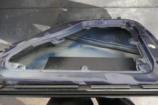VW Passat 3B 3BG Kombi Variant Tür hinten rechts blau LB5N und Scheibe - Bild 4